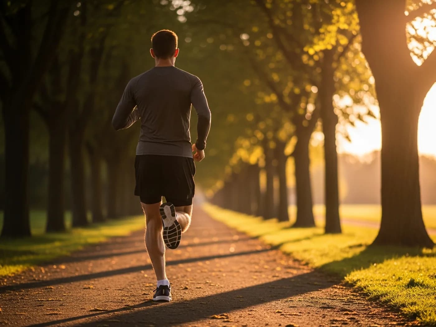Endurance athlete running outdoors while managing a training load in Malvern, PA