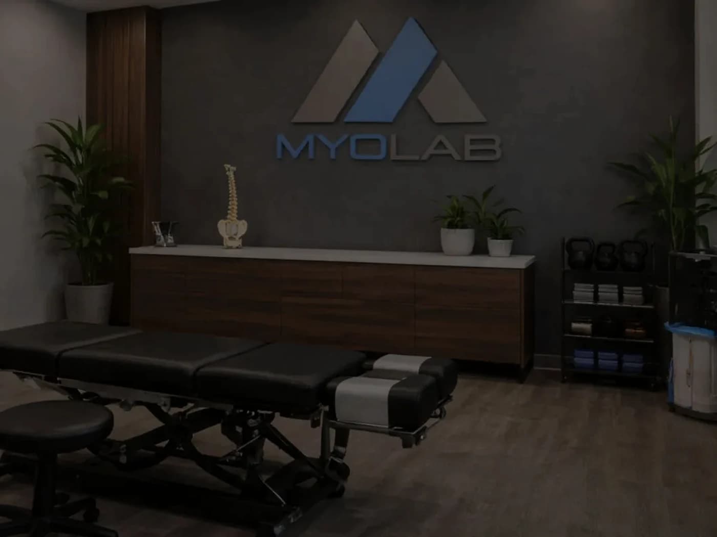 MYOLAB clinician delivering hands-on clinical care in the Malvern, PA studio